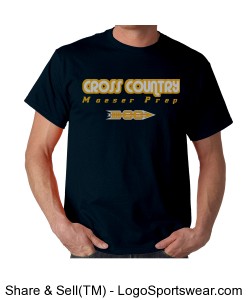 cross country t shirt Design Zoom